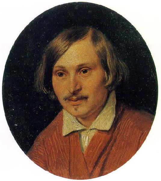 Alexander Ivanov Portrait of Nikolai Gogol oil painting image